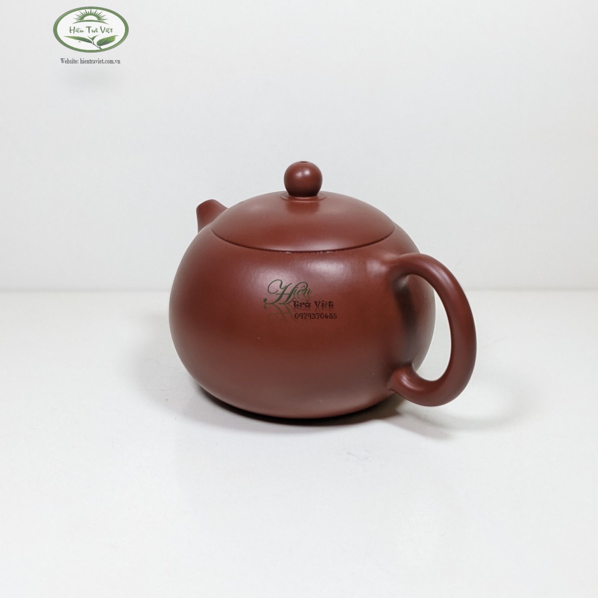 MS 163 Ấm tử sa Nghi Hưng tây thi 350ml (khoáng đại hồng bào)