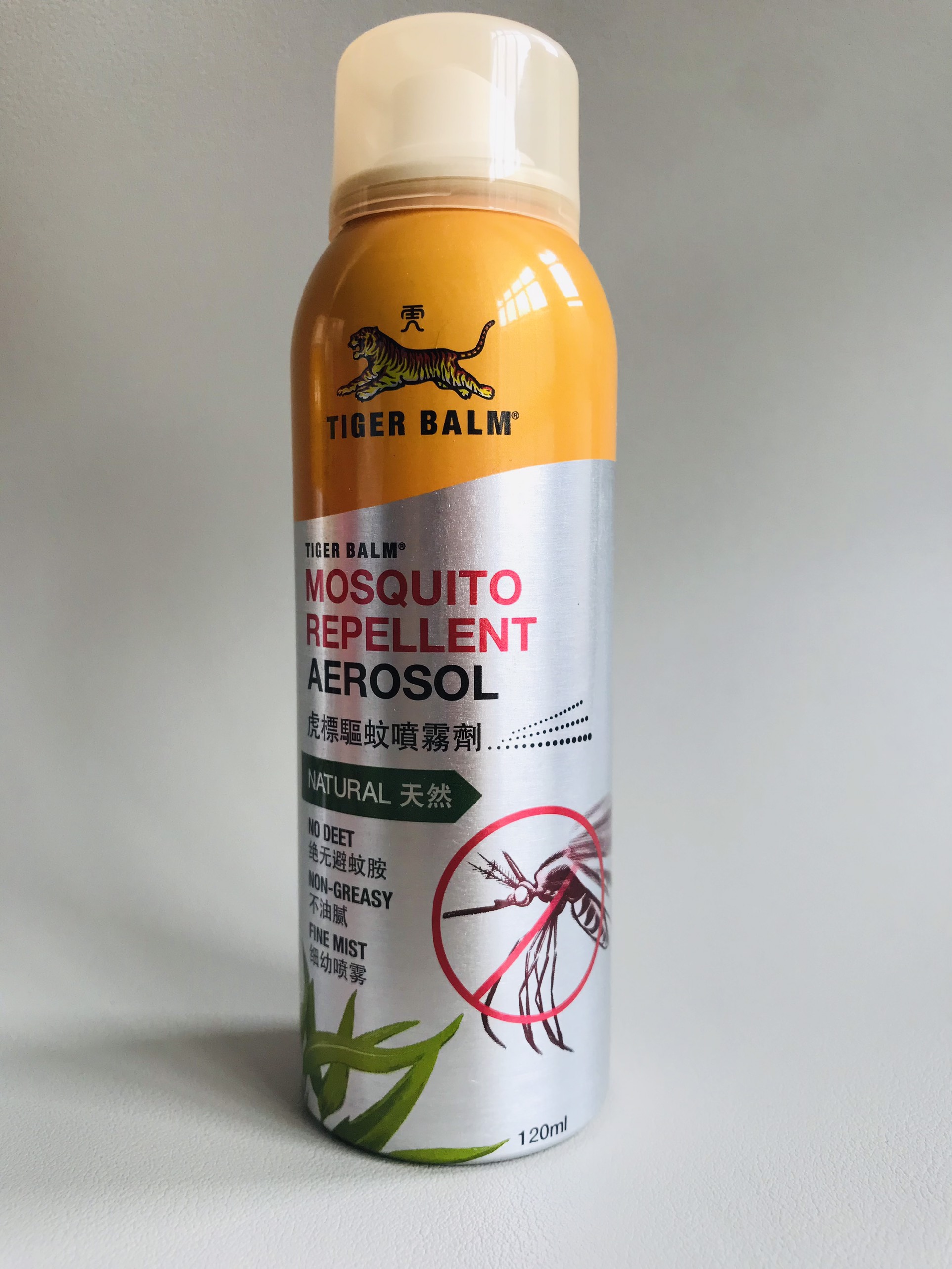 Bình xịt chống muỗi Tiger Balm Mosquito (120ml)