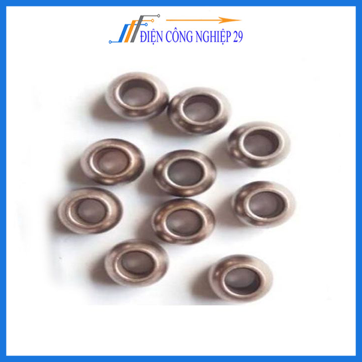 [10 cái] Bạc quạt tròn phi 8