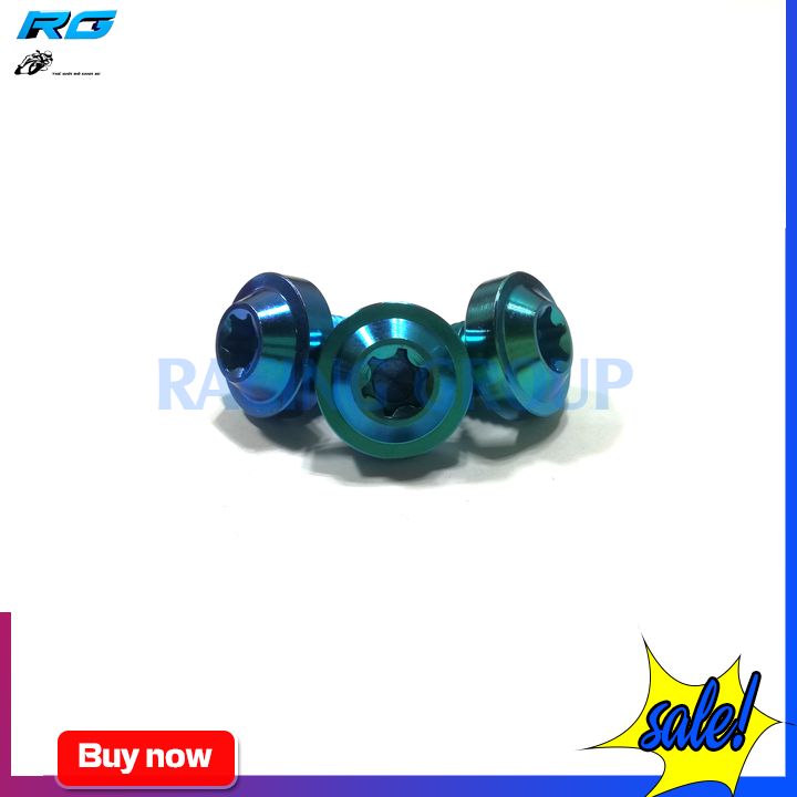 [HCM]Ốc lục bảo GR5 10 ly 1 cm gắn chân kính xe máy