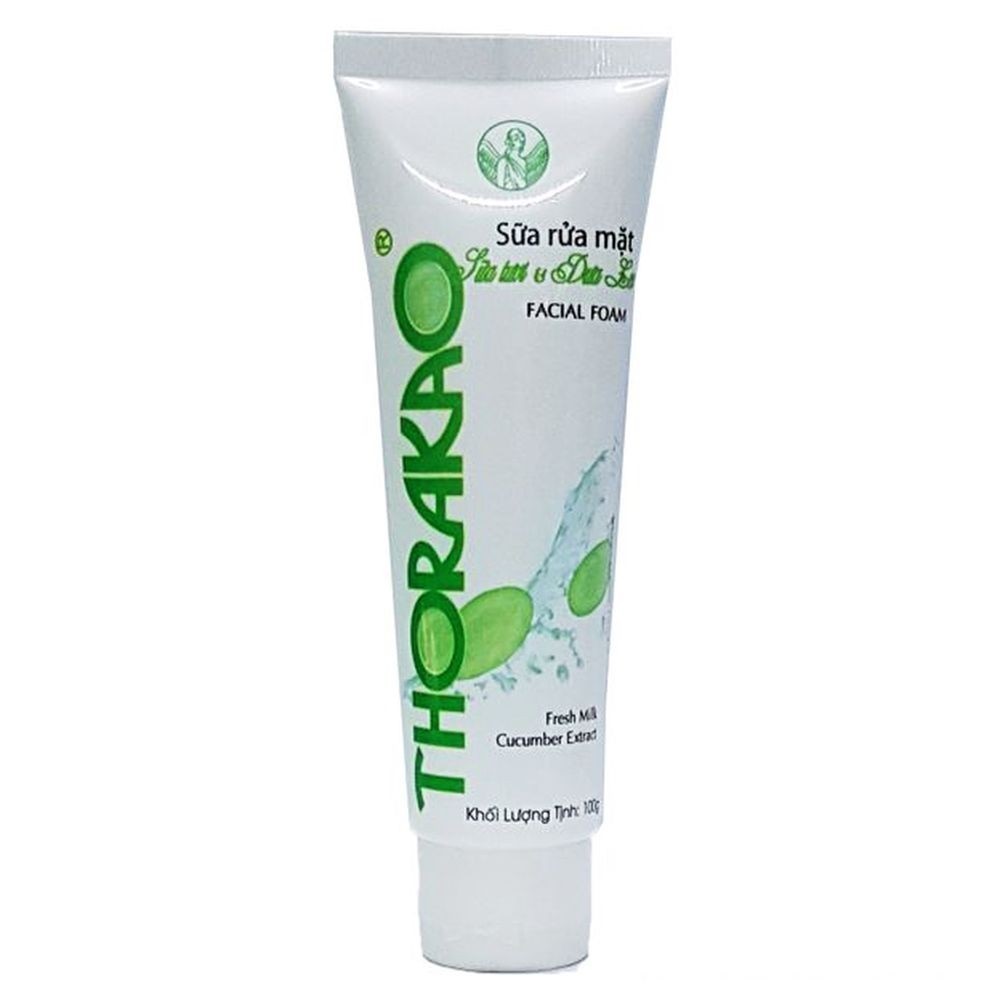 Thorakao Sữa Rửa Mặt Sữa Tươi Dưa Leo 100g