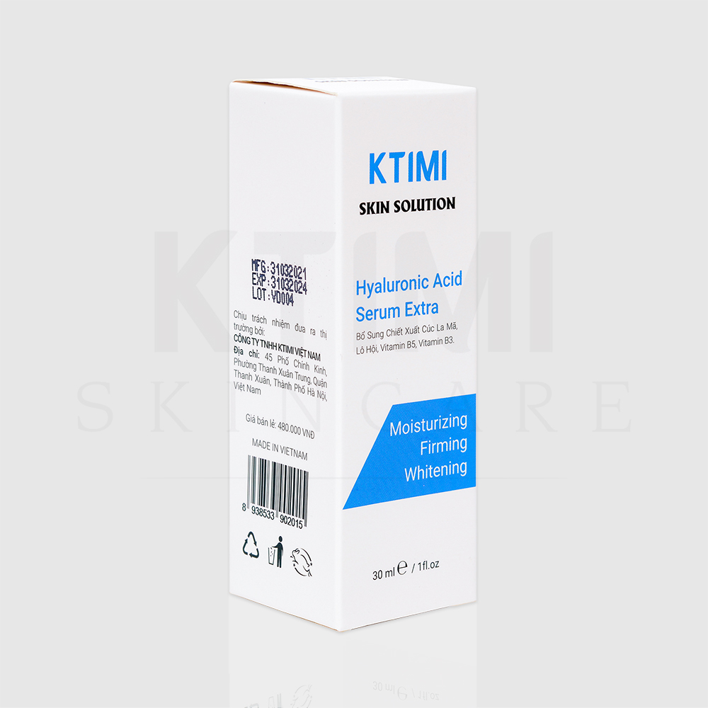[HCM]KTIMI HYALURONIC ACID SERUM EXTRA - Cấp Ẩm Cho Da