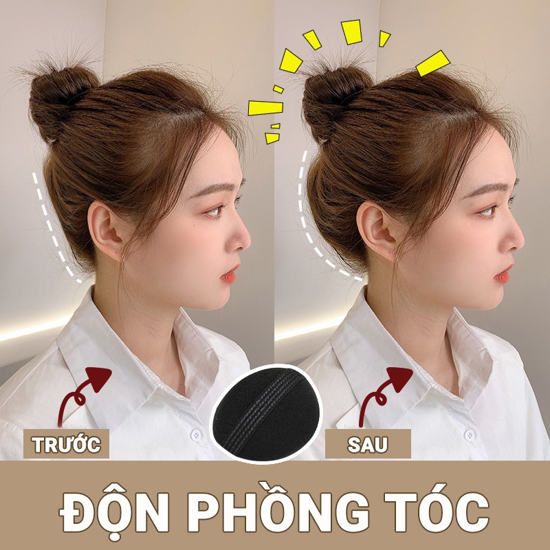LAVY STORE - Combo 2 bộ đệm làm phồng tóc đỉnh và 2 bên
