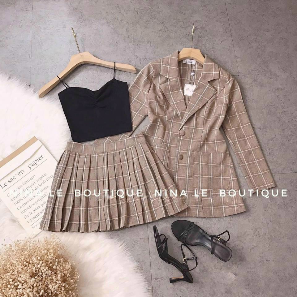 SÉT VETS ĐÙI (KÈM ÁO COTTON) CỰC XINH ĐẸP DỰ TIỆC&CÔNG