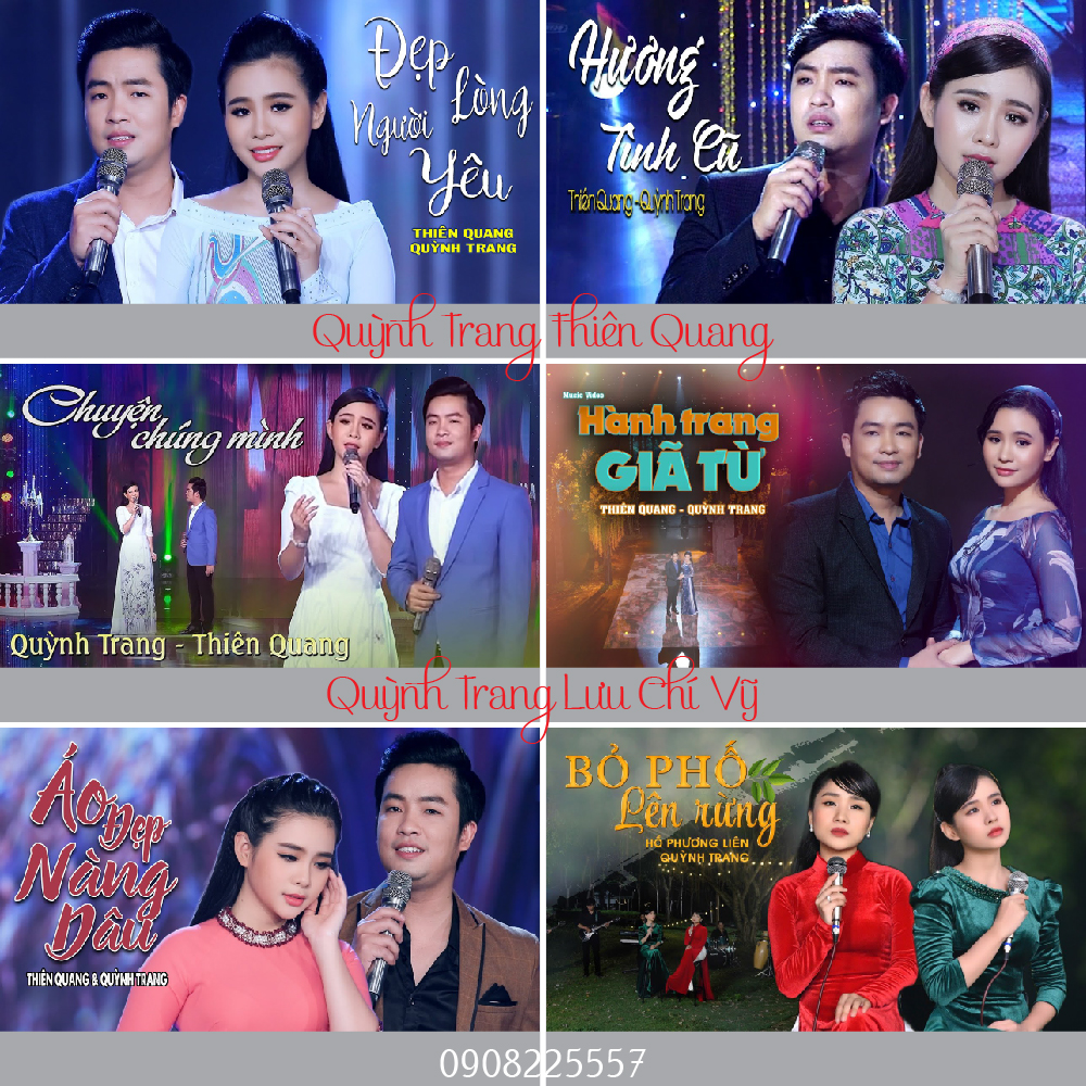 [DVD-VIDEO-40] DVD VIDEO QUỲNH TRANG SONG CA 40 BÀI HÁT