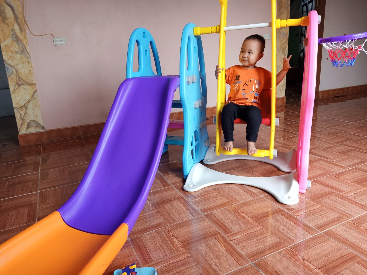 CẦU TRƯỢT - XÍCH ĐU- BÓNG RỔ LIÊN HOÀN