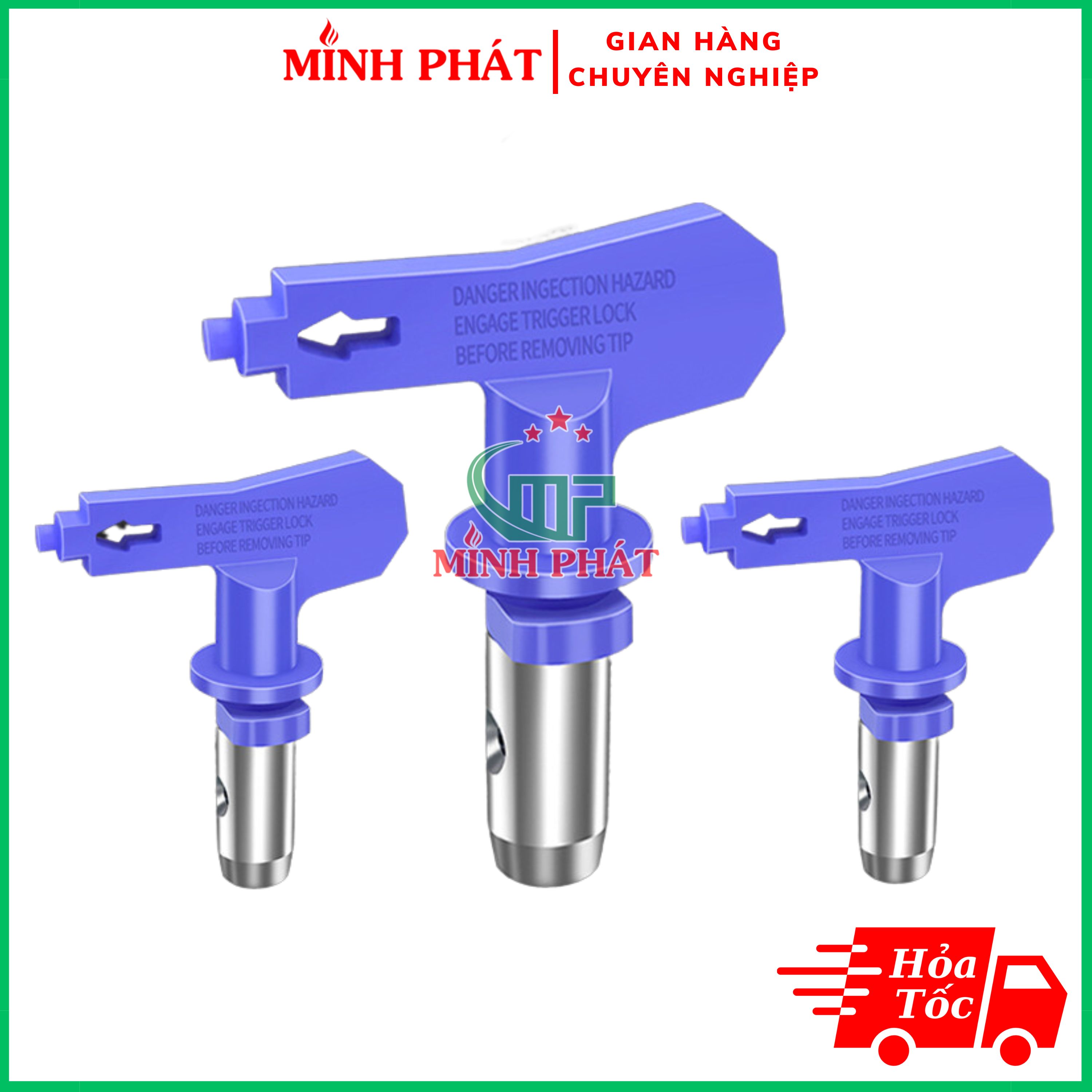 Béc Phun Sơn - Béc Phun Bột Trét Minh Phát