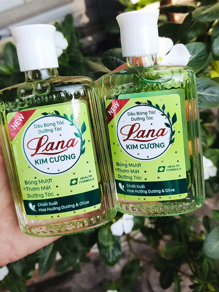 Dầu bóng tóc Dưỡng tóc lana kim Cương 40ml