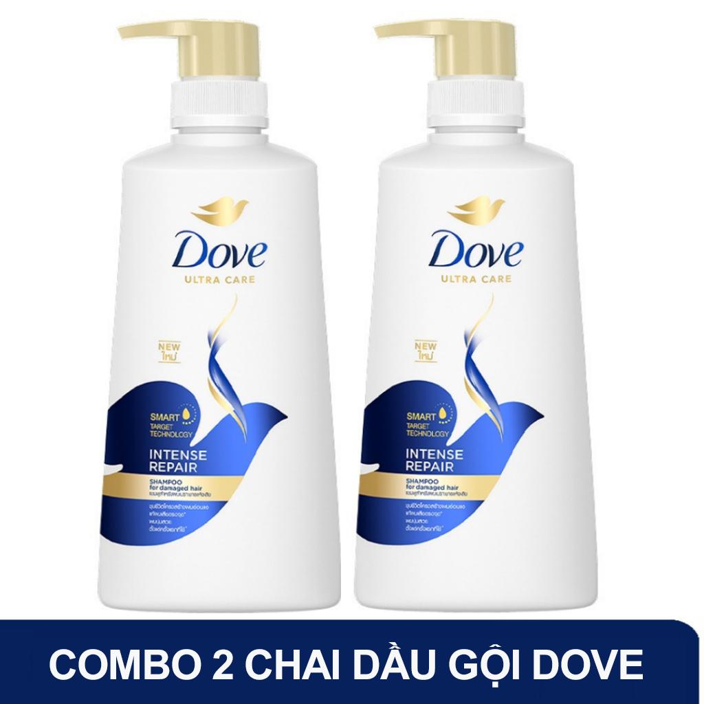 2 chai Dầu gội DOVE - 410ml/chai