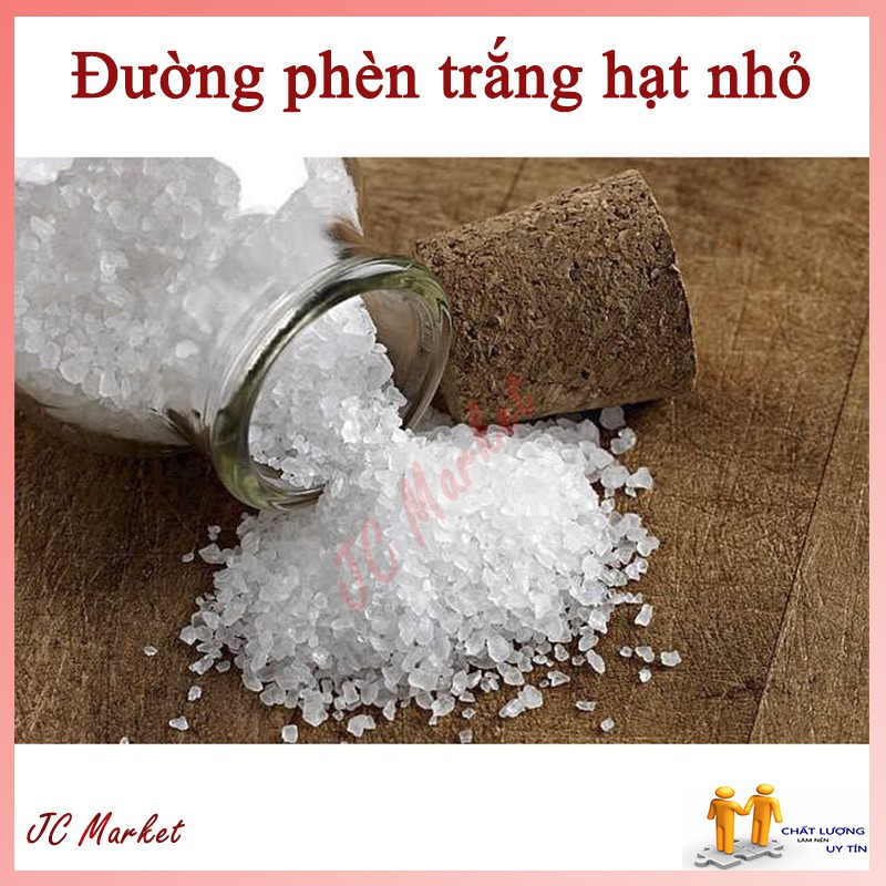 1 Kg Đường phèn trắng hạt nhỏ, phèn ngon