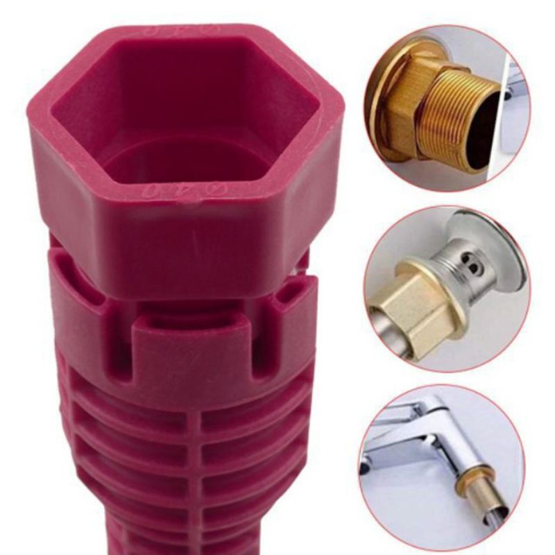 Cờ lê đa năng vặn dây cấp nước, Dụng cụ tháo lắp vòi nước
