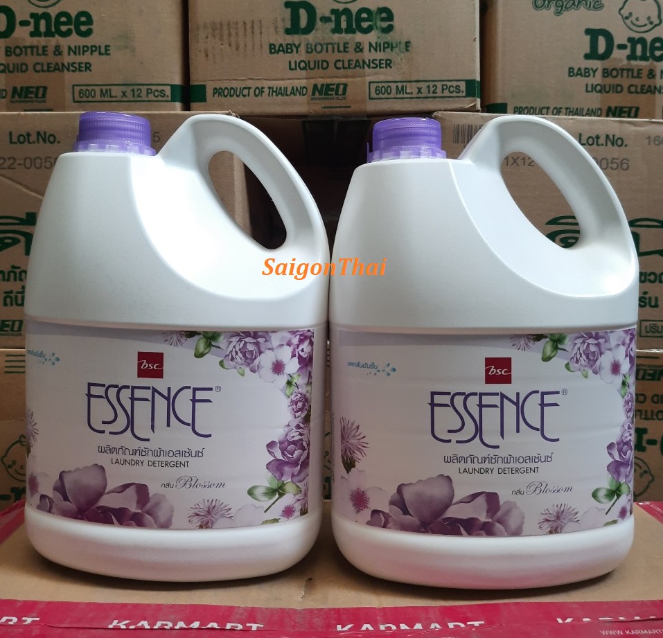 [HCM](SGT) Nước giặt đậm đặc Essence màu TÍM 3500 ml (can 3.5l)