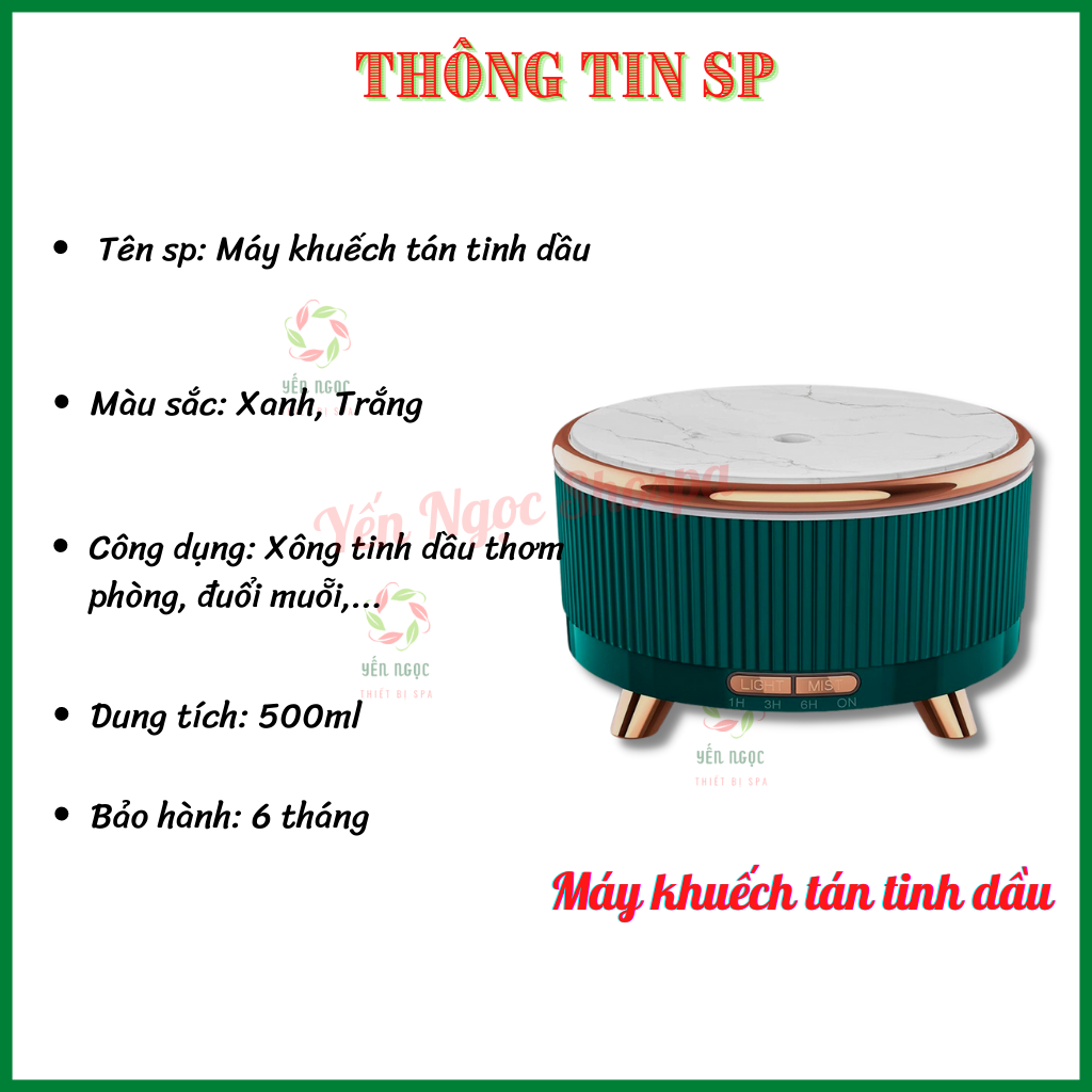 Máy khuếch tán tinh dầu cao cấp | Máy xông tinh dầu