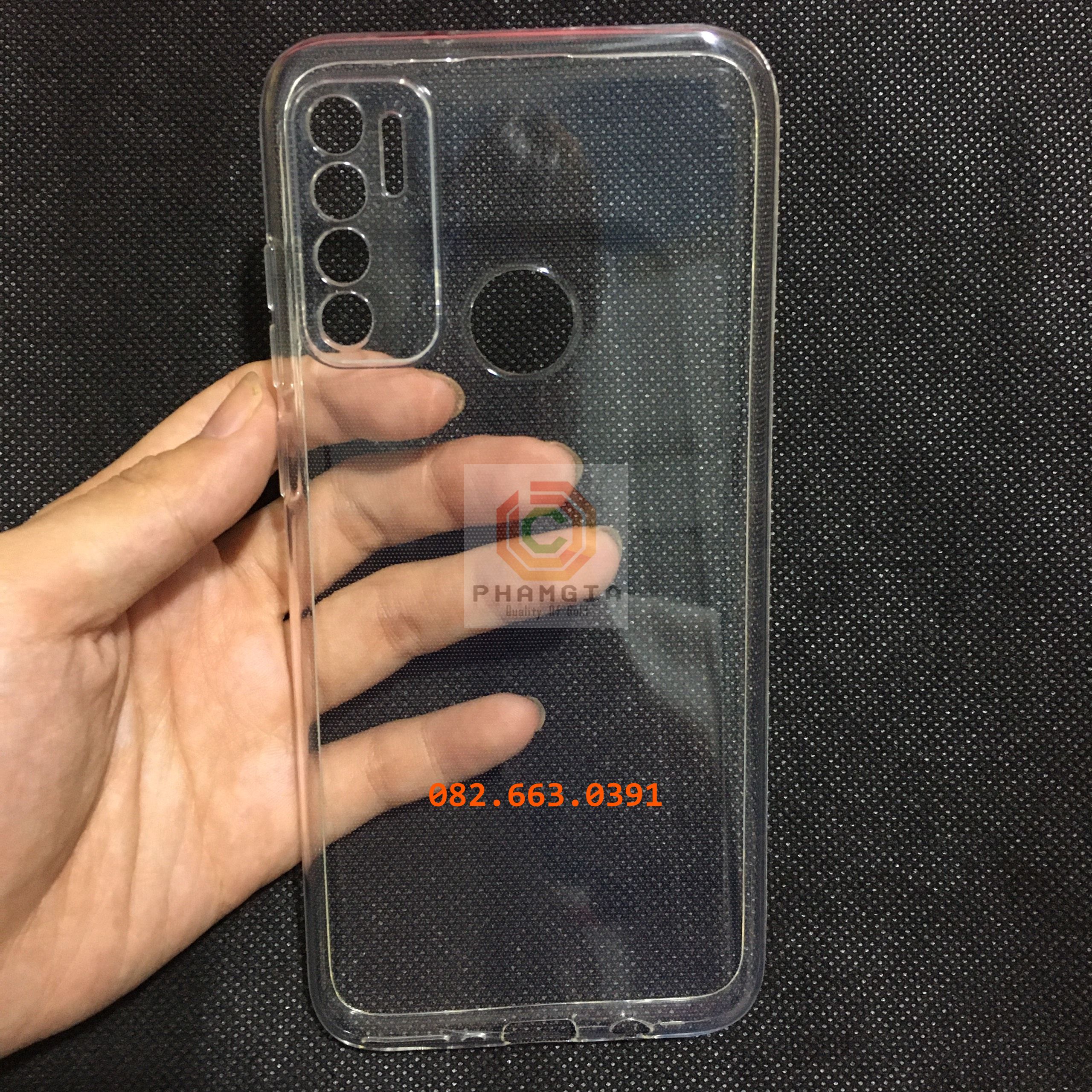 Ốp lưng Vsmart Live 4 loại chống sốc và dẻo trong bảo vệ camera toàn diện, siêu bền