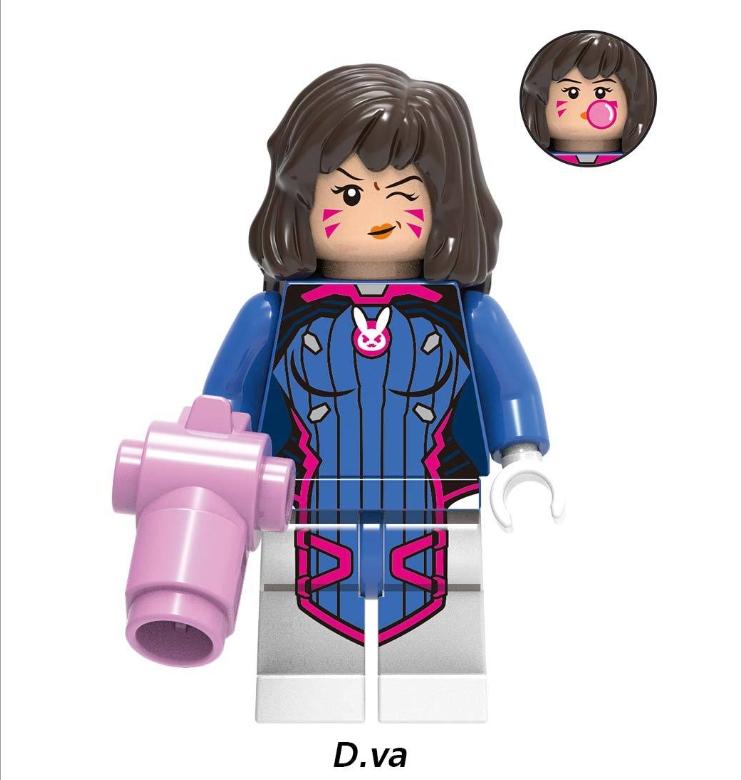 Đồ chơi lắp ráp Mini Figure nhân vật OVERWATCH
