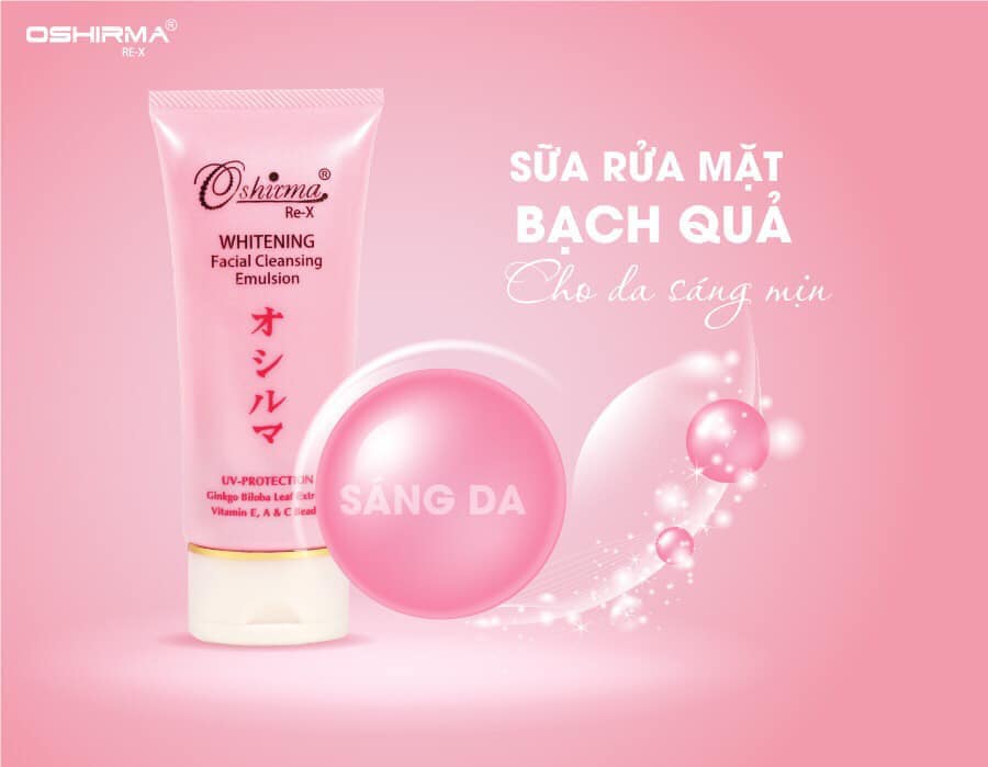 Sữa Rửa Mặt Bạch Quả Oshirma