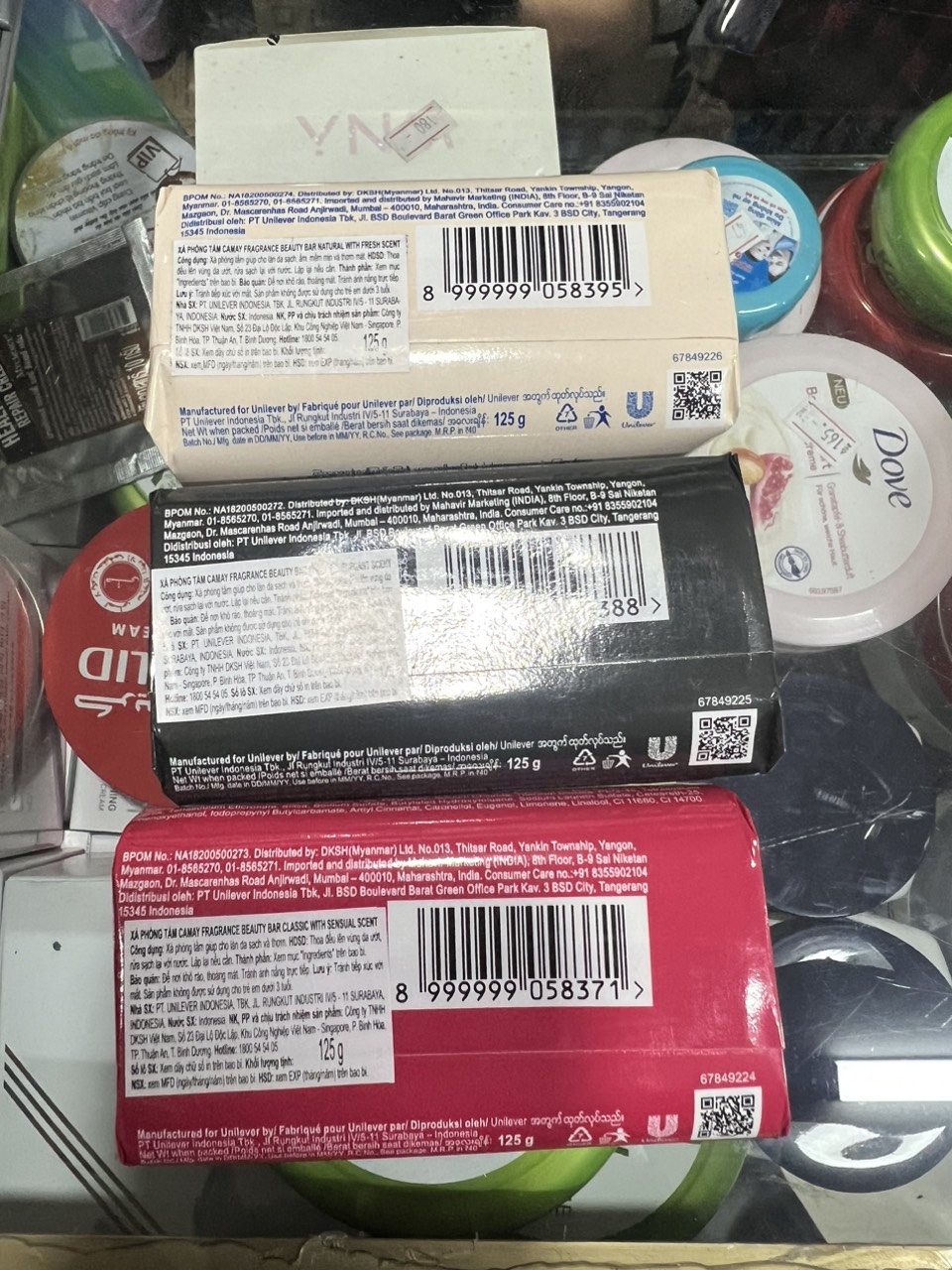 Xà Phòng thơm Camay Made In Indonesia 125g