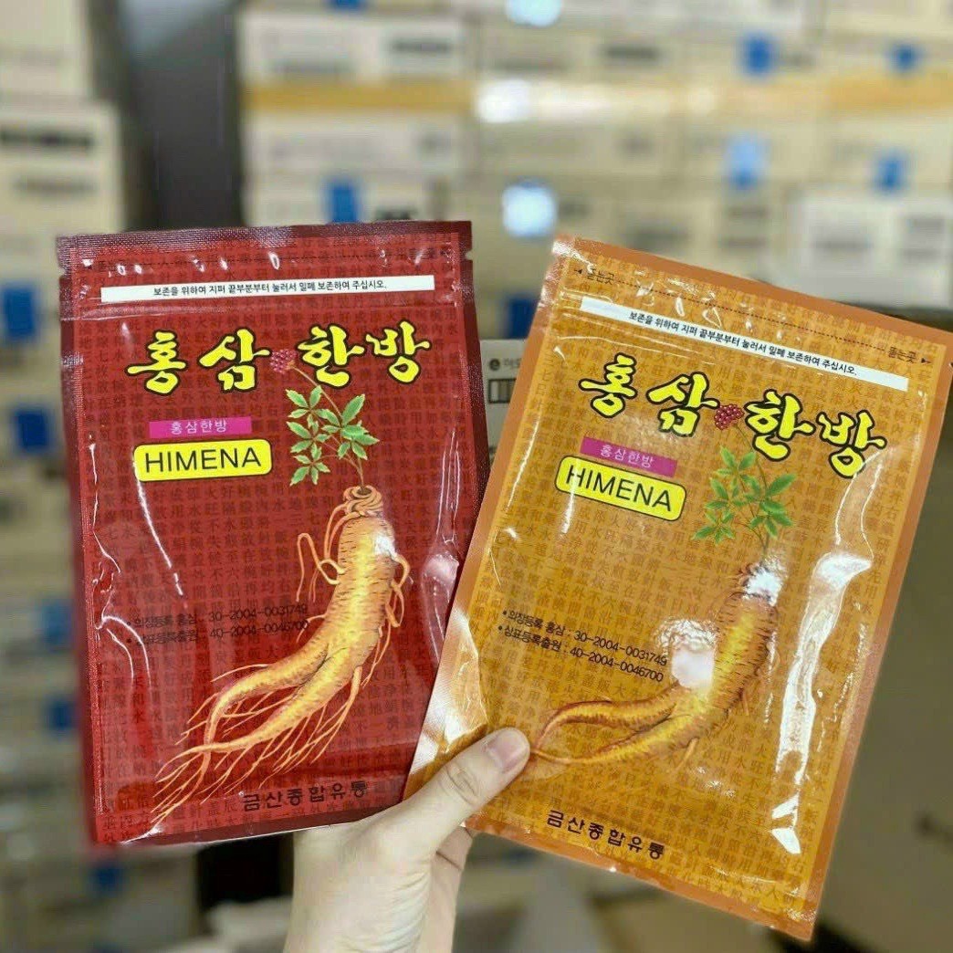 Gói 20 Miếng Cao Dán Hồng Sâm Giảm Đau Hàn Quốc (GIAO NGẪU NHIÊN)