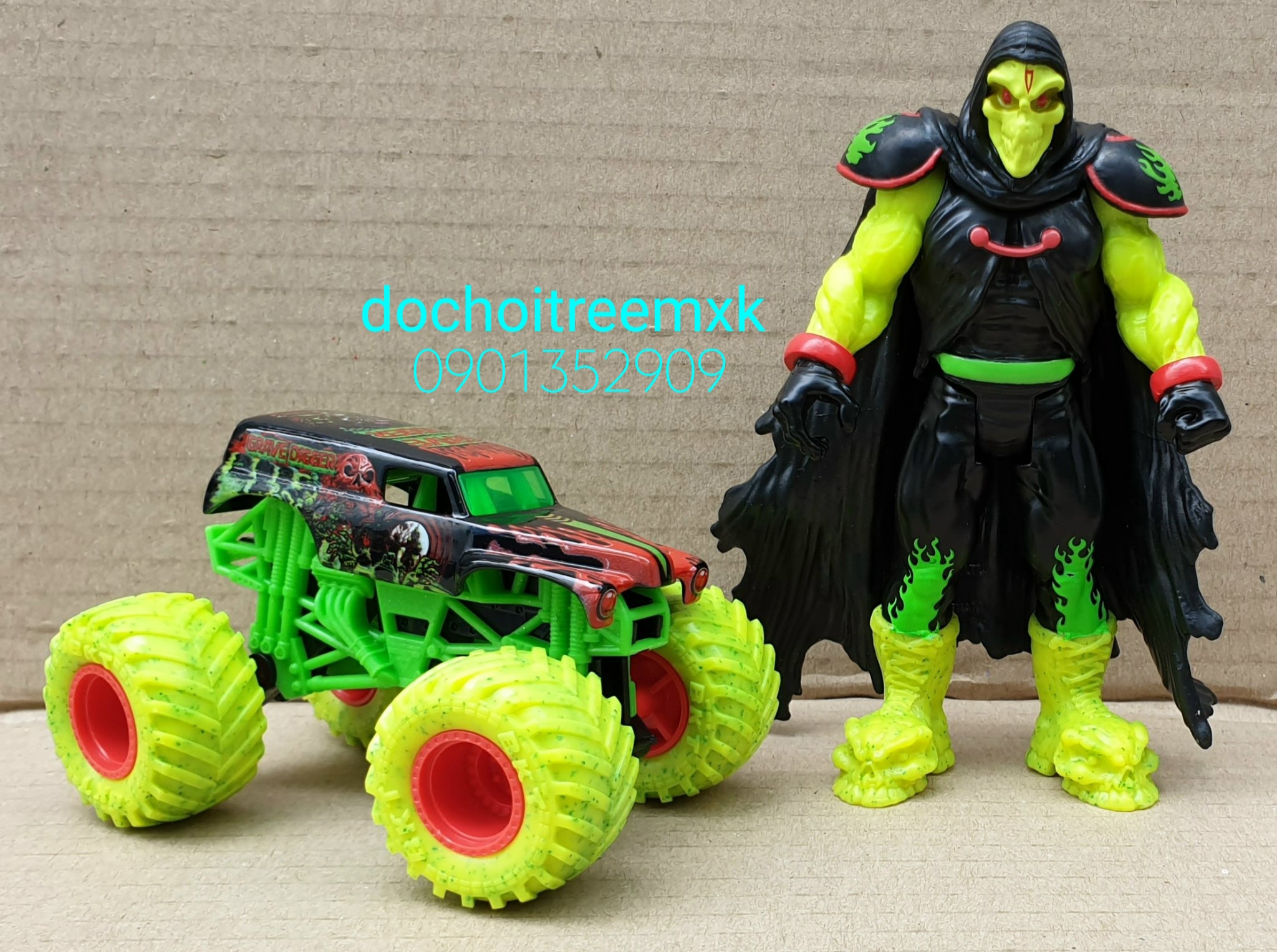 [HCM]Set xe Monter Jam cho bé hàng Spin Master Canada (Monter Jam Creatures)