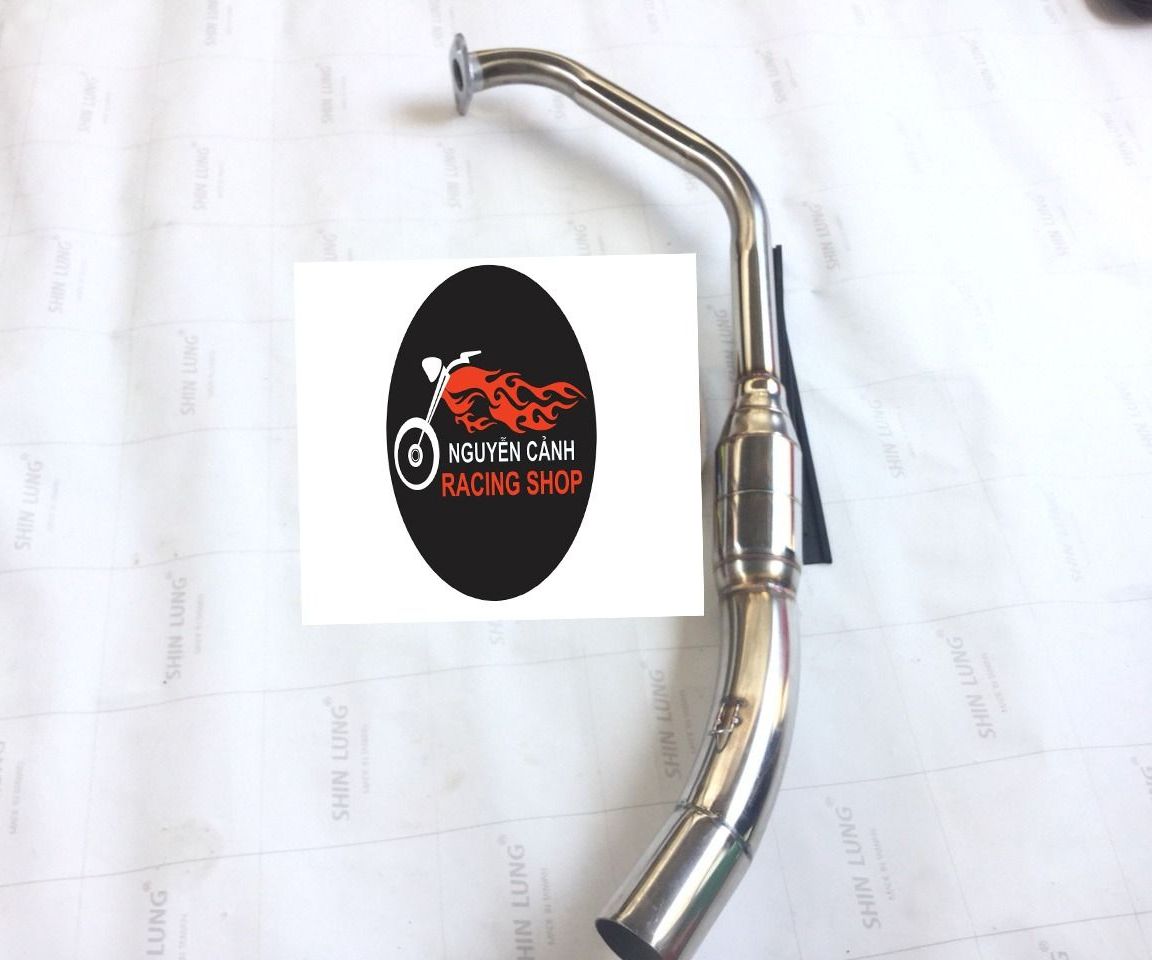 Cổ pô bầu hơi inox r15