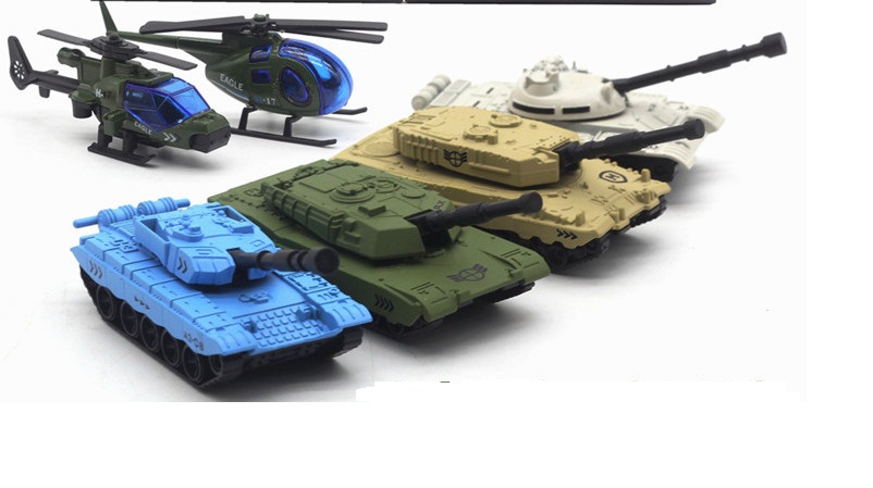 Đồ chơi mô hình Xe Tank và Máy bay kim loại