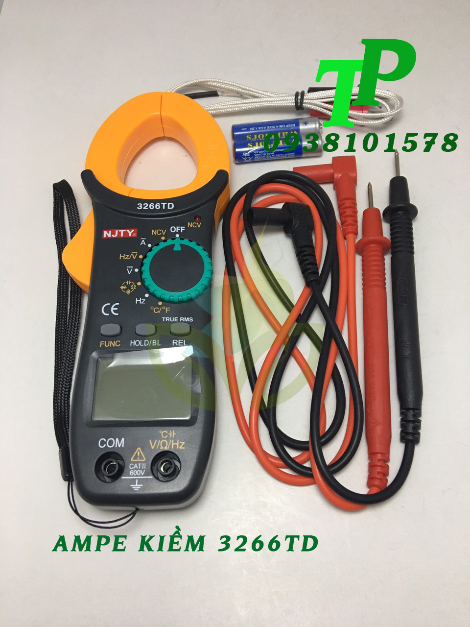 Ampe Kìm - Đồng Hồ Kẹp Dòng 3266TD