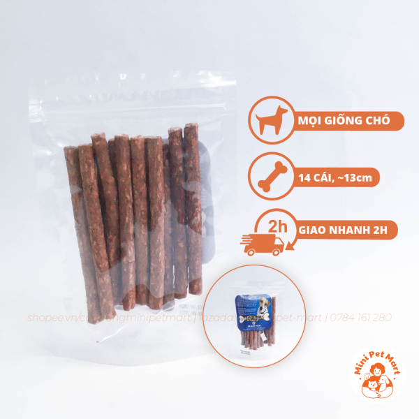 [HCM]Bánh xương snack bánh thưởng cho chó TÀI HƯNG THỊNH 851 (14 cái)