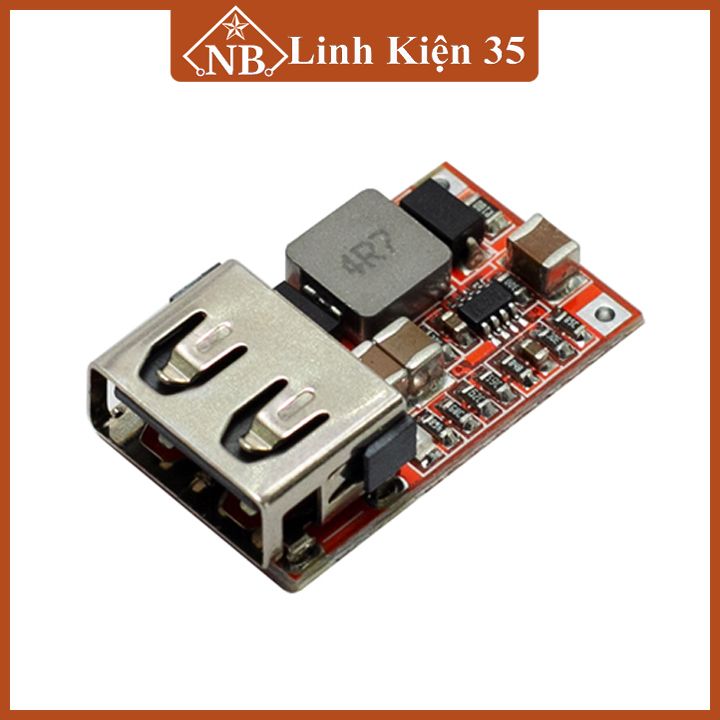 Module mạch sạc nhanh 5V 3A Input 6-24VDC