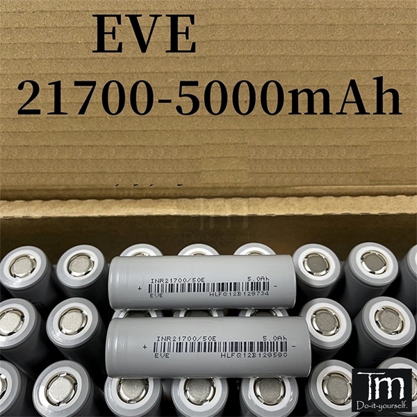 Pin Li-ion INR 21700 5000mAh 15A 3C