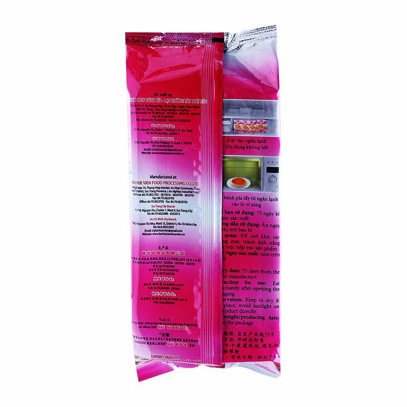 Bánh pía Tân Huê viên Đậu xanh sầu riêng 4 sao