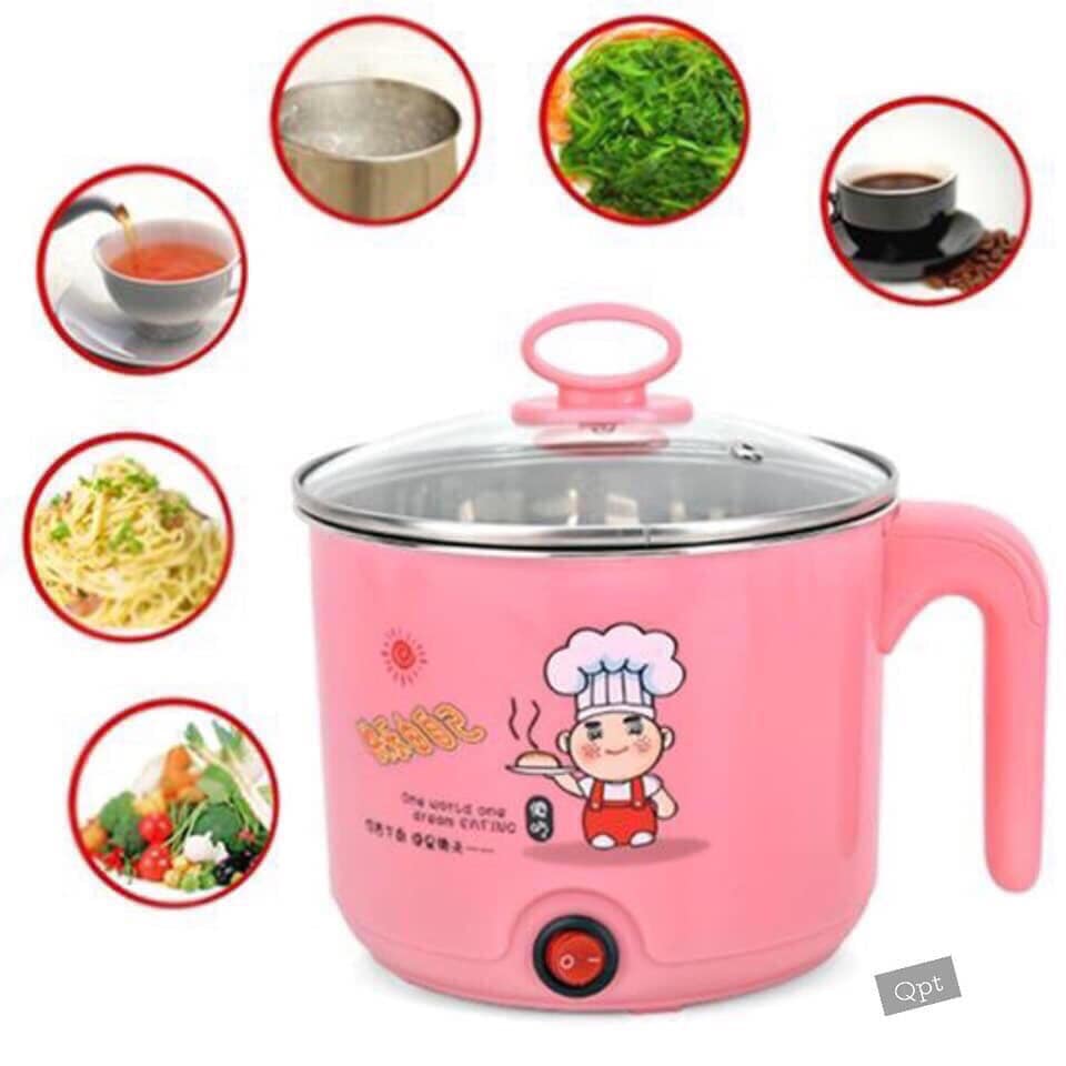 Ca nấu mì siêu tốc nồi nấu đa năng mini siêu tốc