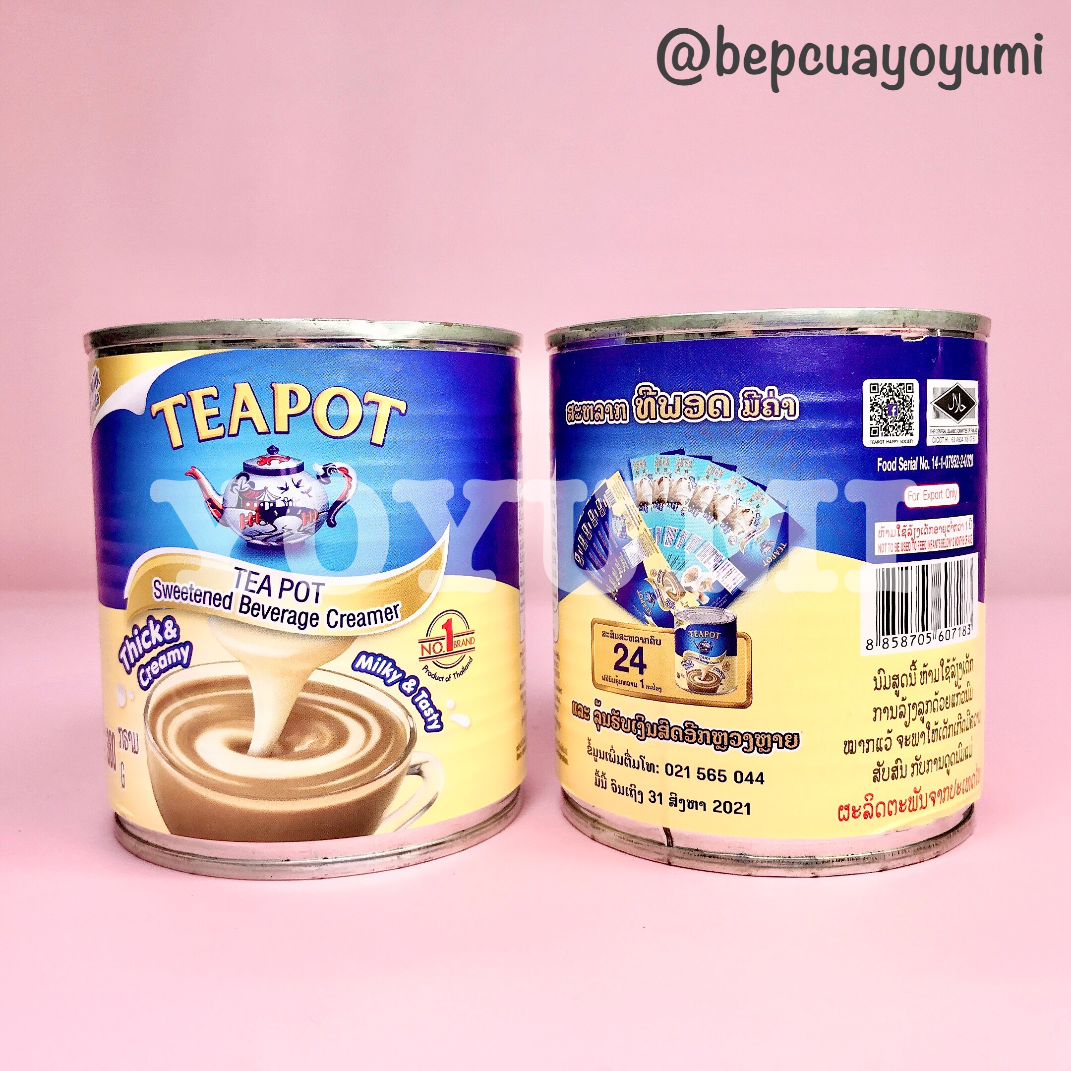 Sữa Đặc Có Đường Teapot Thơm Béo Thái Lan 380ml