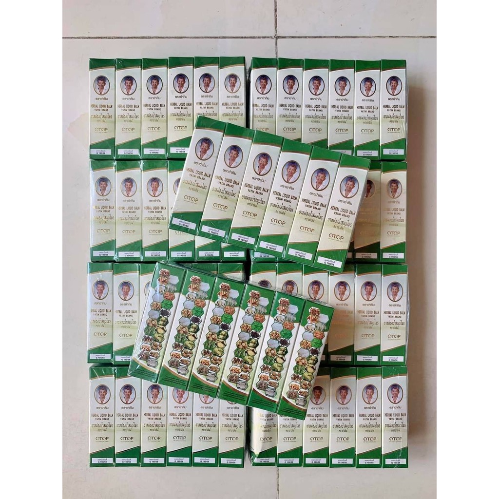 [COMBO 1 LỐ 12 LỌ] Dầu lăn 22 Vị Thảo Mộc thái  lan 8ml