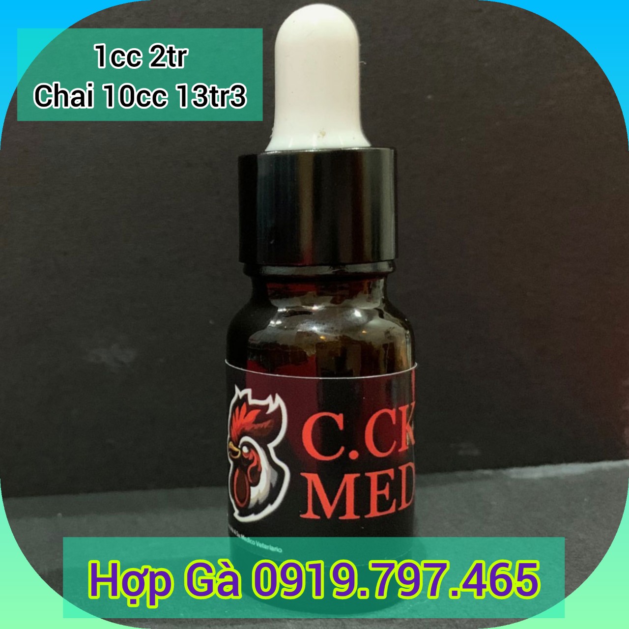 CCK Med (thuốc nhỏ gà đá) - tăng bo tải cựa lướt ói