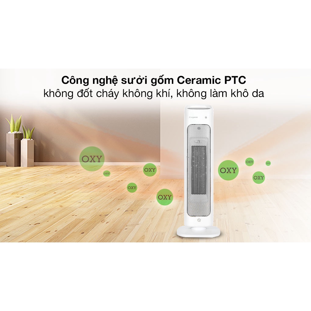 Thanh lý Máy sưởi gốm Kangaroo KGFH05 chính hãng