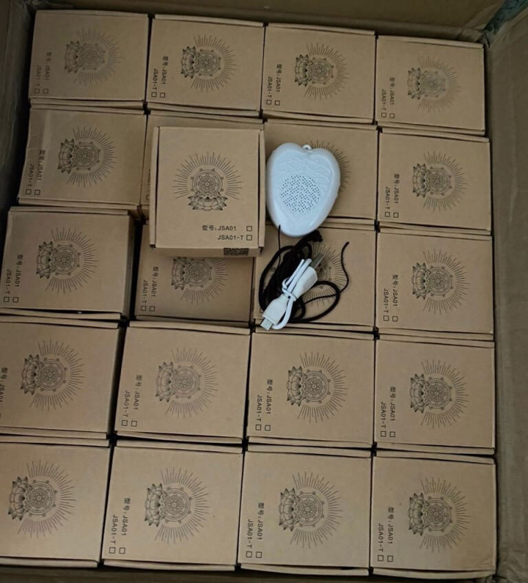 Máy Niệm Phật Lá Bồ Đề Mini 29 bài