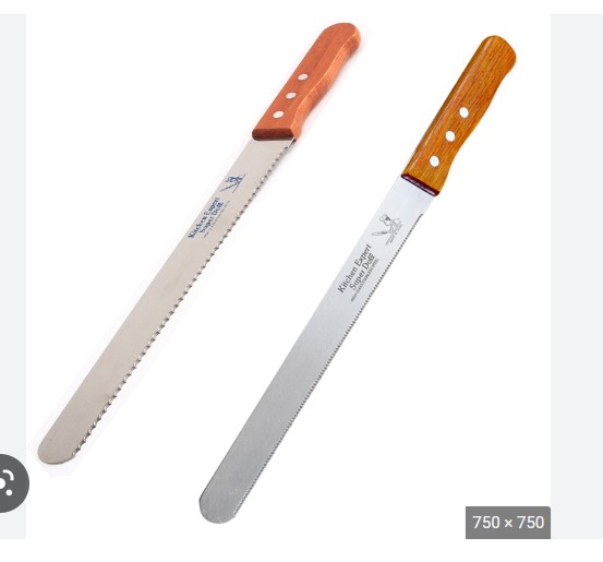 Dao cắt bánh có răng cưa mịn 26 - 30cm