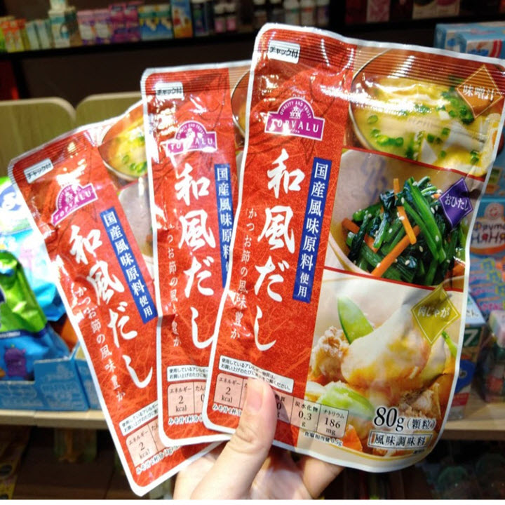 Hạt nêm vị cá ngừ Topvalu nhập Nhật – gói 80g
