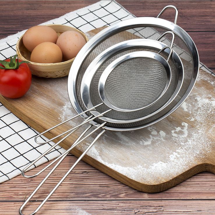 Rây lọc bột lọc cháo cán Inox