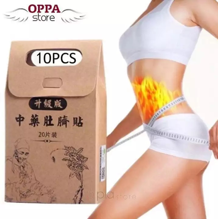 [HCM]10 Patch Dán Giảm Cân Dán Rốn Tan Mỡ Trung Y Slimming Patch