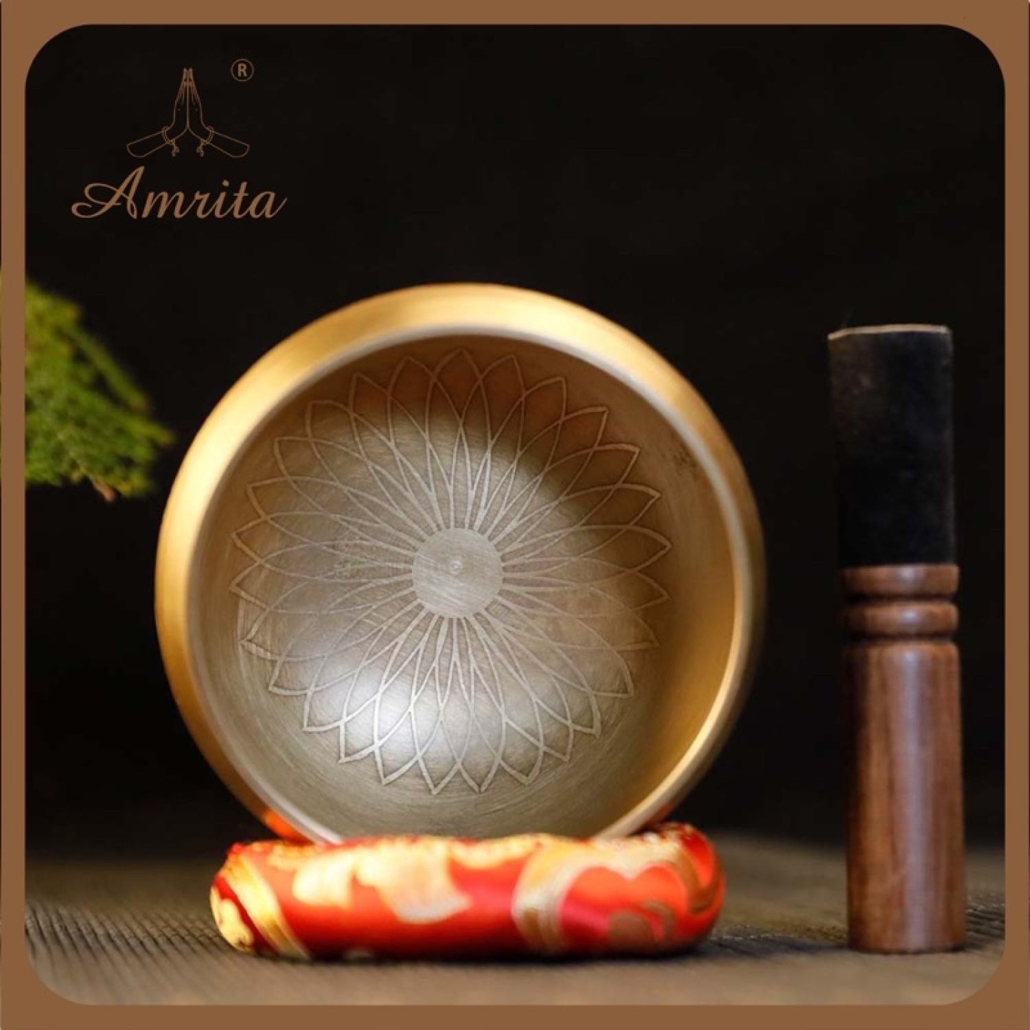 Chuông xoay hoa văn bản đặc biệt - chuông xoay tây tạng - chuông xoay nepal - bát xoay singing bowls - chuông xoay đồng
