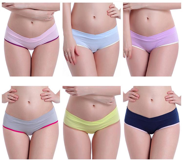 Bộ 5 Quần Lót Cotton Cho Bà Bầu Mềm Mịn
