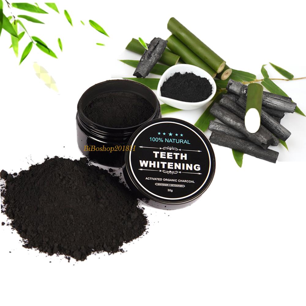 [HCM]Bột tẩy trắng răng than tre hoạt tính