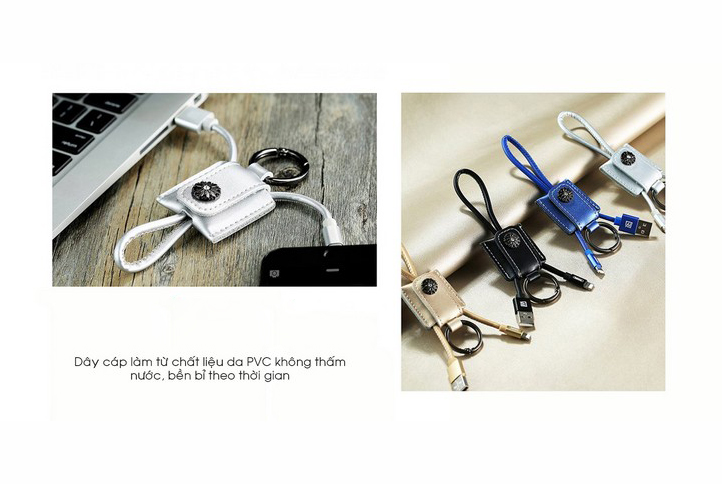 Cáp sạc móc chìa khóa Remax Moss RC-079m cho micro usb