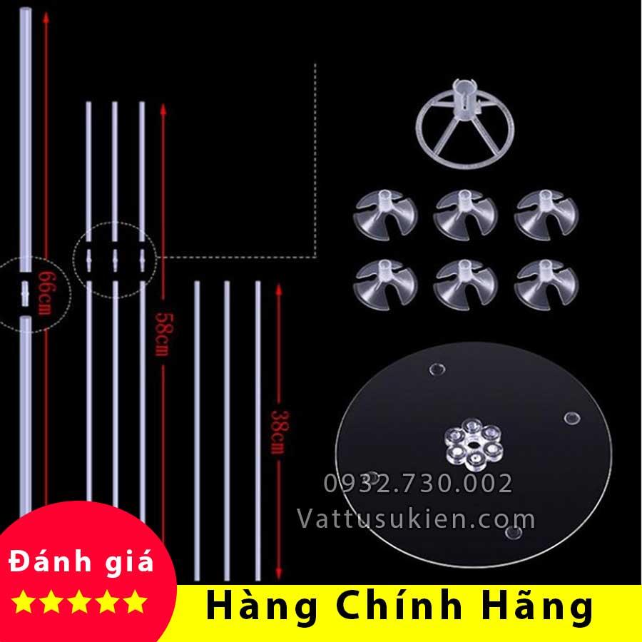 [HCM]TRỤ TRANG TRÍ BONG BÓNG ĐỂ BÀN 7 QUE