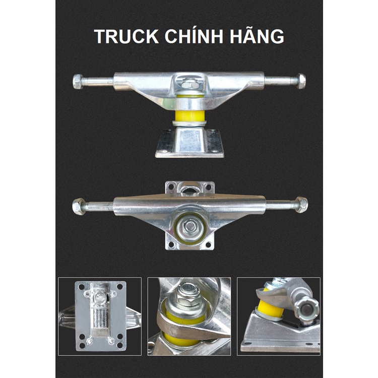 Truck - Deck - Bánh Ván trượt Skateboard thay rời