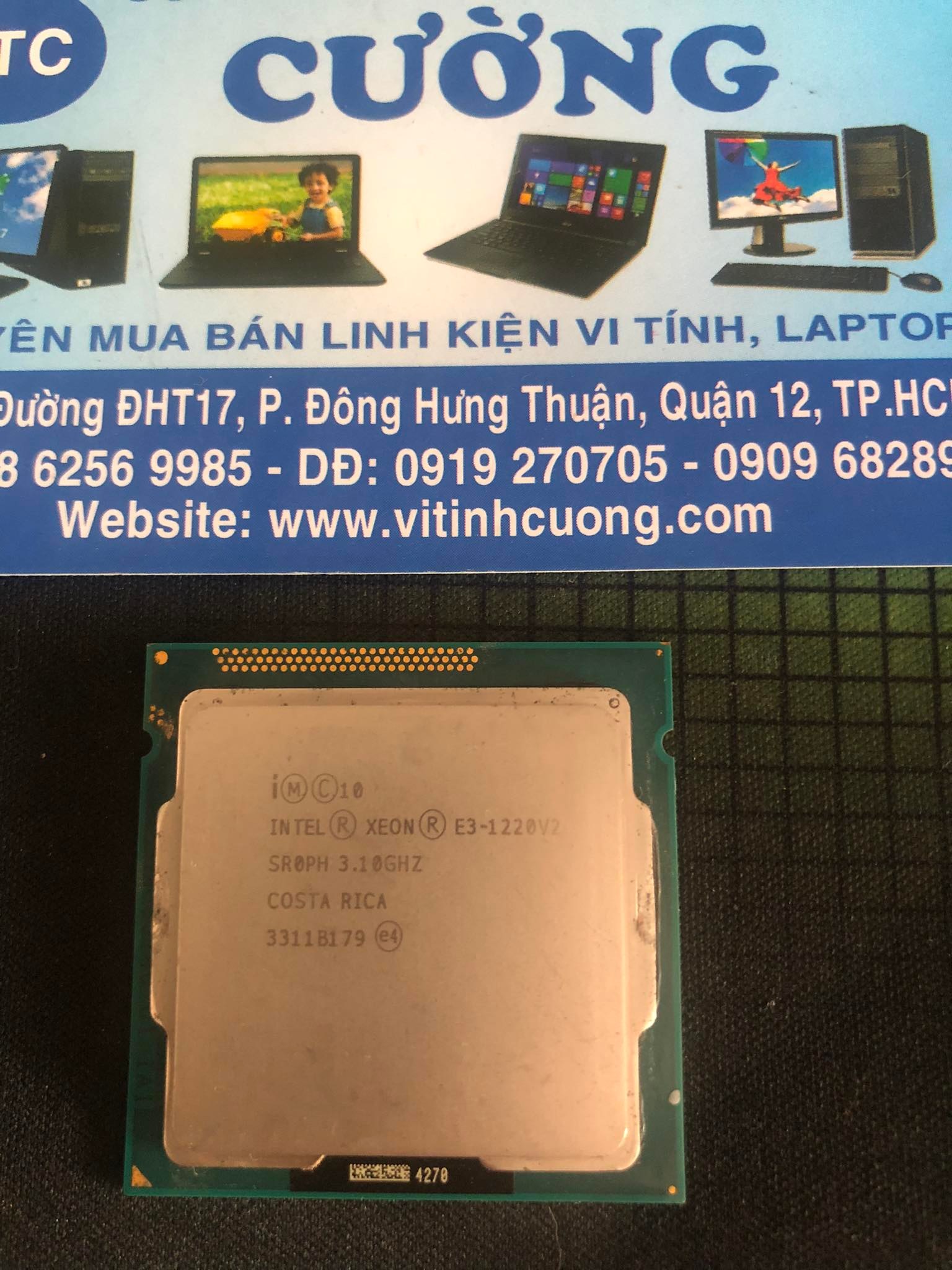 Chip intel xeon E3 1220 V2