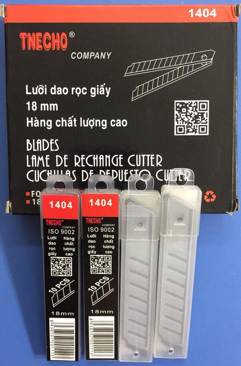 Lưỡi dao rọc giấy lớn 1404 -18mm – 5 Vỉ