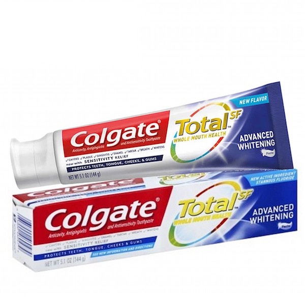 Kem đánh răng Colgate Total Advanced Whitening 181g của Mỹ