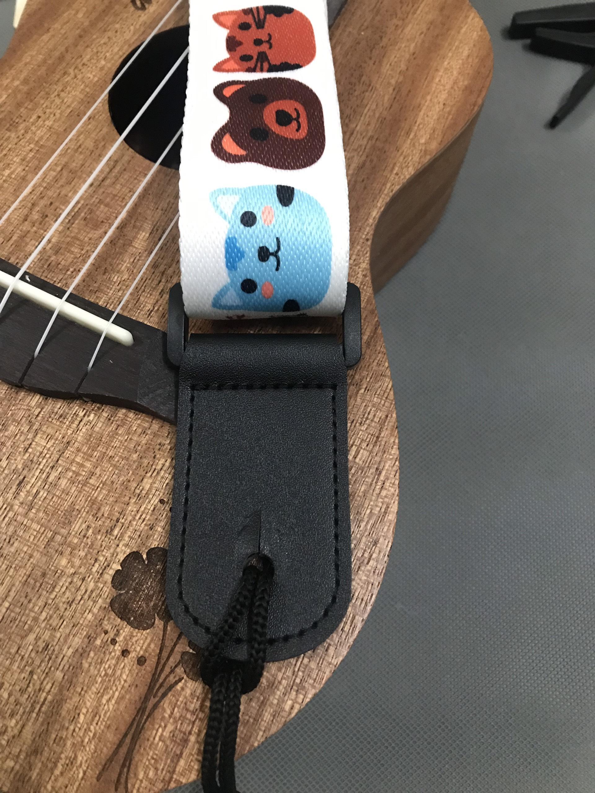 DÂY ĐEO ĐÀN UKULELE 2 ĐẦU GẮN CHỐT - FREE CHỐT ĐEO ĐÀN